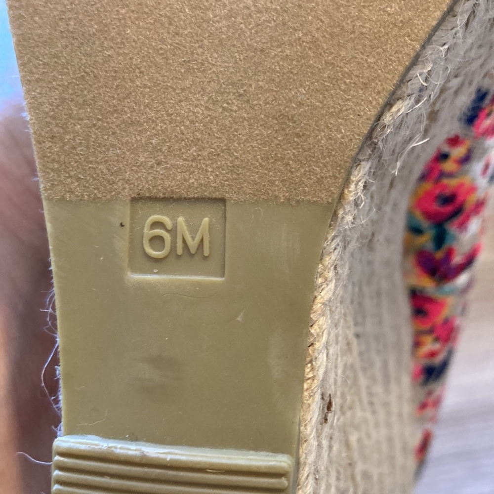 NWT Groove platform espadrilles wedge heel 6 - Picture 11 of 15